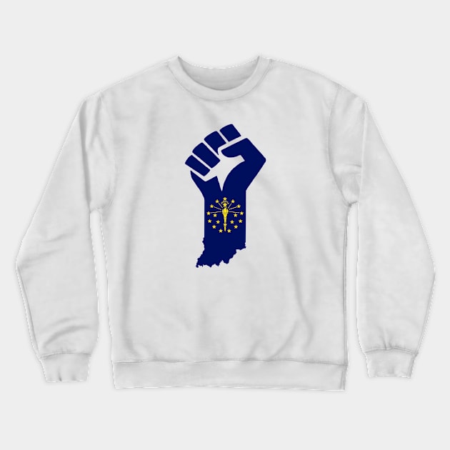 indiana power Crewneck Sweatshirt by mubays